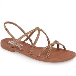 STEVE MADDEN sparkly sandals size 8